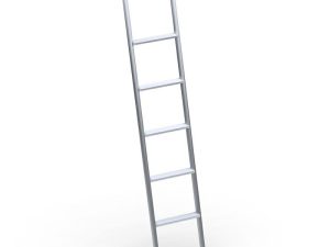 ljestve 155x28 alu 6 stepenica Ljestve za krevet aluminij 158x28 - 5 stepenica