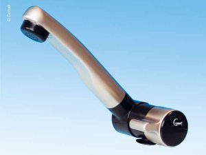 630285 pipa London Pipa za hladnu vodu COMET London - crna/nickel/mat