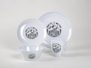 917969 posuđe melamin Vanlife Posuđe melamin VANLIFE 16 dijelova