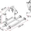 44074_1 nosač za bicikle Nosač za bicikle Fiamma Carry Bike CL - za 2 bicikla
