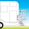 44074_3 nosač za bicikle Nosač za bicikle Fiamma Carry Bike CL - za 2 bicikla