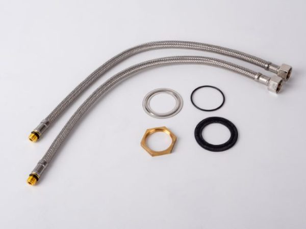 63116_3 crijena za pipu Pipa-mješalica preklopna crna