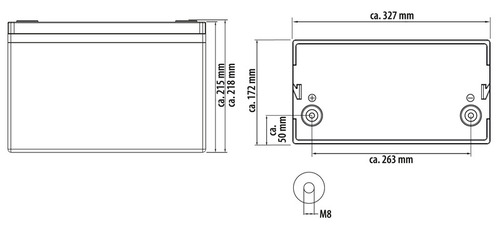 Lithium baterija 81457_1 Akumulator - lithium baterija McCamping LiFePo4 150Ah