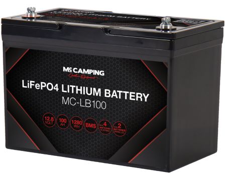 lithium baterija LiFePo4 100ah 814560 Akumulator - lithium baterija McCamping LiFePo4 100Ah