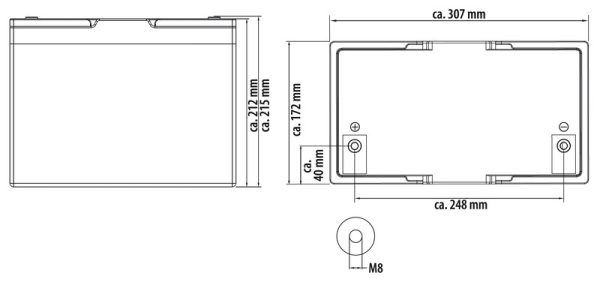 lthium baterija 814560_1 Akumulator - lithium baterija McCamping LiFePo4 100Ah