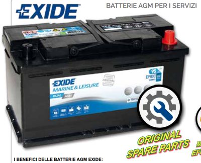 BTT4095 Akumulator EXIDE Leisure AGM 95Ah