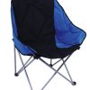 stolica za kampiranje -1 Stolica kamperska Barrosa crno/plava