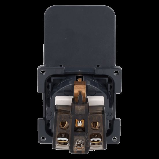 utičnica schuko-3 Utičnica schuko C-line 220V anthracit