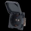 utičnica schuko-5 Utičnica schuko C-line 220V anthracit