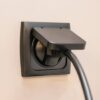 utičnica schuko-7 Utičnica schuko C-line 220V anthracit